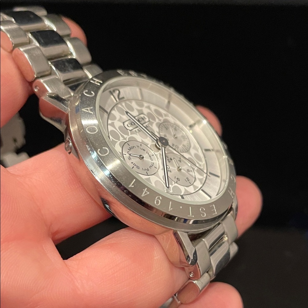 Coach Silver Women's Watch - Picture 4 of 6